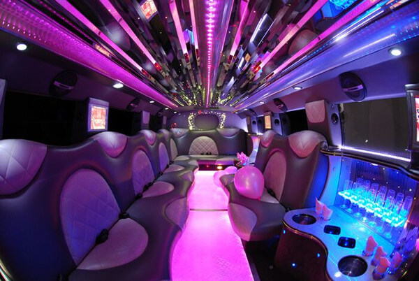 hummer limousine interior