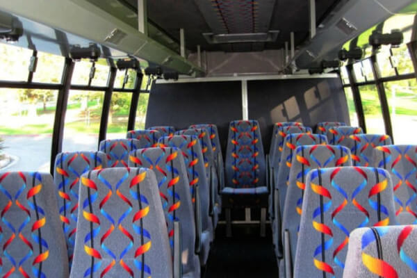 18 passenger mini bus interior