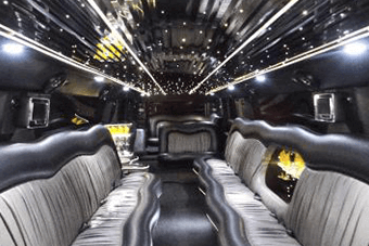 white hummer limo interior Norfolk Va